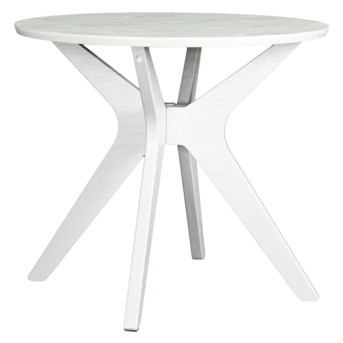 Стол журнальный Сабин 1 белый/белый