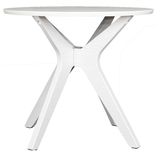 Стол журнальный Сабин 1 белый/белый