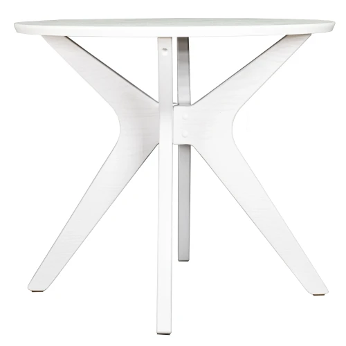 Стол журнальный Сабин 1 белый/белый