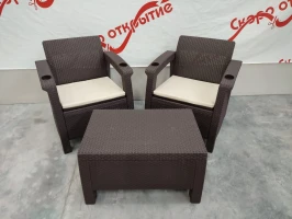 Комплект уличной мебели под искусственный ротанг Yalta Balcony Set