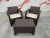 Комплект уличной мебели под искусственный ротанг Yalta Balcony Set