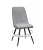 Стул DikLine 324 поворотный B22 GREY, ножки черные