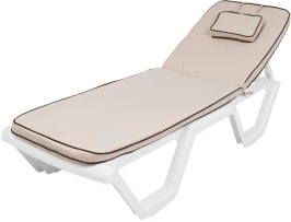 Матрац 710*570/1130*570мм с вертикальной подушкой (бежевый) Premium