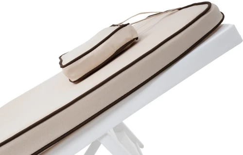 Матрац 710*570/1130*570мм с вертикальной подушкой (бежевый) Premium