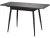 Стол М46 «Бостон» ДП1-01-10 900(1270)*600, ЛДСП:Графит, Н/стола прямые с ут. Графит