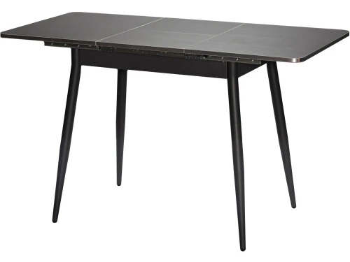Стол М46 «Бостон» ДП1-01-10 900(1270)*600, ЛДСП:Графит, Н/стола прямые с ут. Графит