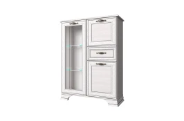 Тумба 1V2D1S, TIFFANY, цвет вудлайн кремовый