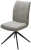 Стул YOHAN 360 град. поворот. KN01-04 Светло-серый, ткань / Черный, ®DISAUR