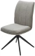 Стул YOHAN 360 град. поворот. KN01-04 Светло-серый, ткань / Черный, ®DISAUR
