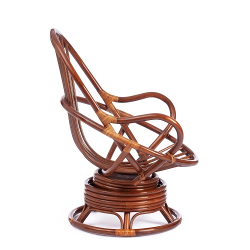 Кресло вращающееся "FLORES" 5005 /без подушки/ Pecan (орех)