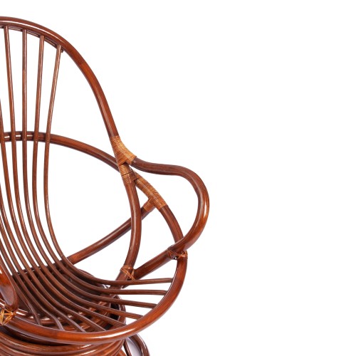 Кресло вращающееся "FLORES" 5005 /без подушки/ Pecan (орех)