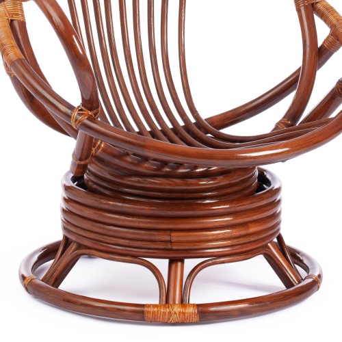 Кресло вращающееся "FLORES" 5005 /без подушки/ Pecan (орех)