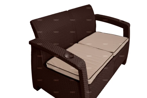 Комплект уличной мебели TWEET Terrace Set, венге