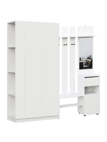 Прихожая Бали, Белый. Комплект 10