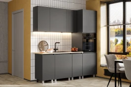 Готовая кухня Денвер 2,0 м, Графит