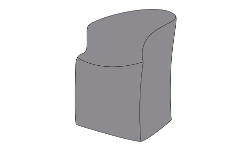 Защитный чехол на стул Диего, цвет серый