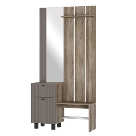 Прихожая Олива ПР-04, Дуб каньон, Муссон софт