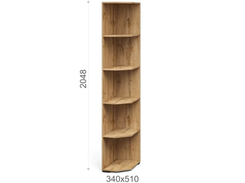 Гостиная «Лацио Сканди» угловая, Вотан/Сканди графит