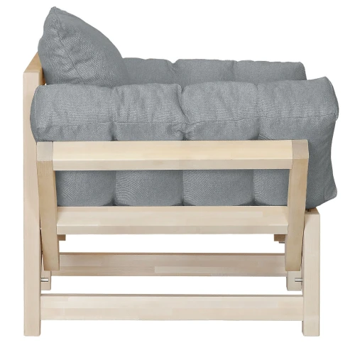 Кресло Бинго ткань браво grey, каркас лак