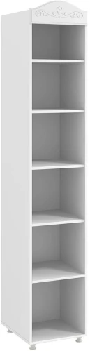 Стеллаж Италия ИТ-41 гл. 560 белое дерево