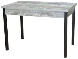 Колорадо стол обеденный раздвижной / бетон темный/черный