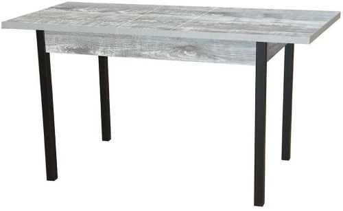 Колорадо стол обеденный раздвижной / бетон темный/черный