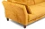 Диван прямой, книжка "Пекин", велюр желтый, 125, ППУ
