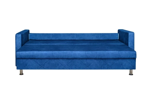 Диван еврокнижка Стелла велюр синий