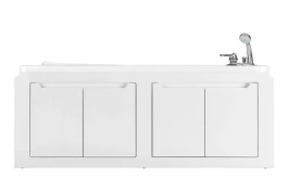 Экран Флорена 1800, 4 распашные двери, белый