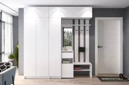 Прихожая Бали, Белый. Комплект 17