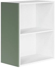 Фасад боковой Фьюжн для верхнего шкафа Silky Mint 716*315*18