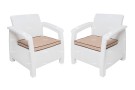 Комплект кресел TWEET Double Seat, цвет: белый