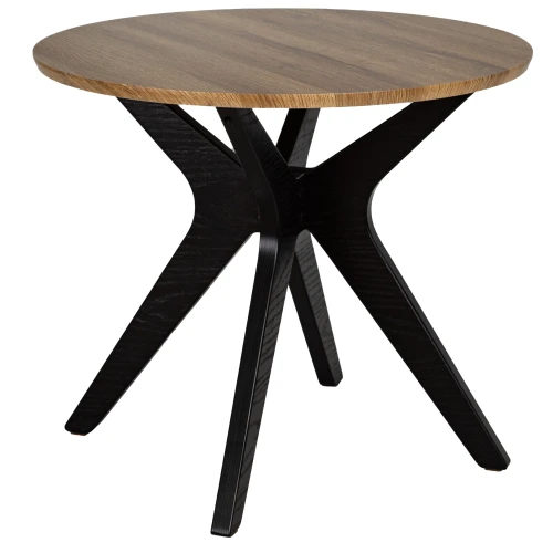 Стол журнальный Сабин 1 дуб вотан/черный