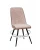 Стул DikLine 324 поворотный B03 BEIGE, ножки черные