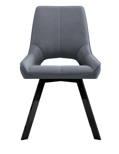 Стул DikLine 268 Z28 серый, ножки черные