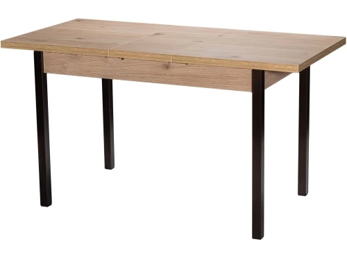 Стол М65 «Денвер» ДП1-01-06 1100(1400)*680 ЛДСП «Дуб Эврика», квадратные Арабискат