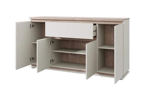 LIMA, Тумба 4D1S. Цвет ПЕРСИДСКИЙ ЖЕМЧУГ/ МАДУРА