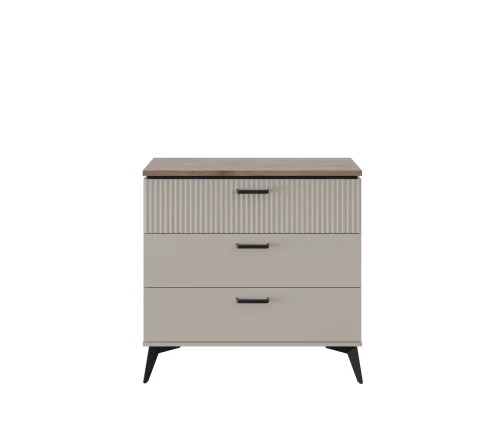 VINATI, Комод 3S. Цвет ПЕРСИДСКИЙ ЖЕМЧУГ/ АМАРОК