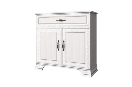 Тумба 2D1S, TIFFANY, цвет вудлайн кремовый