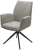 Стул YOZEF 360 град. поворот. KN01-04 Светло-серый, ткань / Черный, ®DISAUR