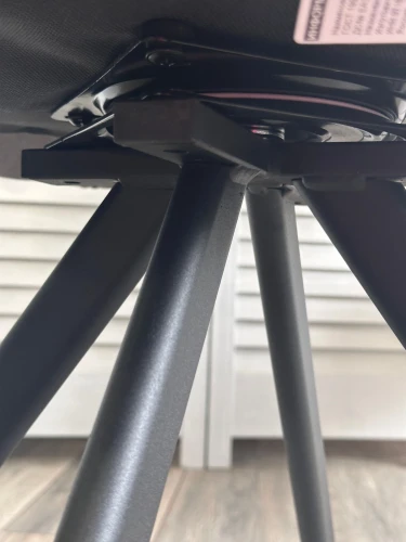 Стул GALAXY, 360 град. поворот. B28 Темно-серый, велюр / черный каркас, М-City