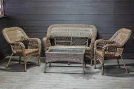 Комплект мебели из искусственного ротанга Мэдисон (Medison) Terrace Set без подушек