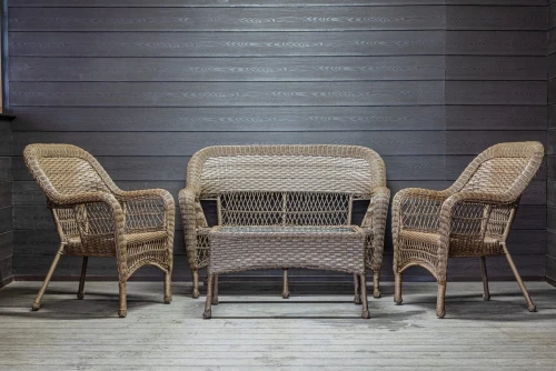 Комплект мебели из искусственного ротанга Мэдисон (Medison) Terrace Set без подушек