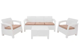 Комплект уличной мебели TWEET Terrace Set Max, белый
