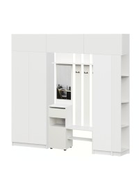 Прихожая Бали, Белый. Комплект 18