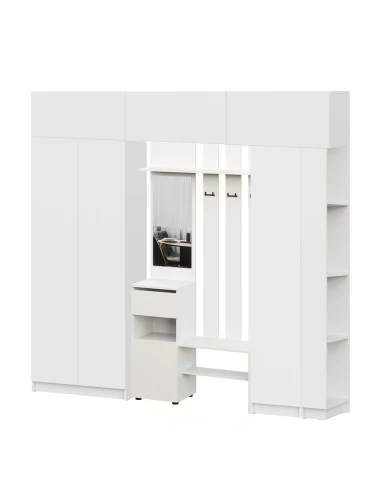 Прихожая Бали, Белый. Комплект 18