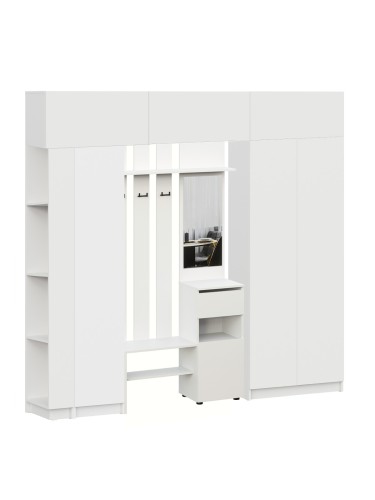 Прихожая Бали, Белый. Комплект 18