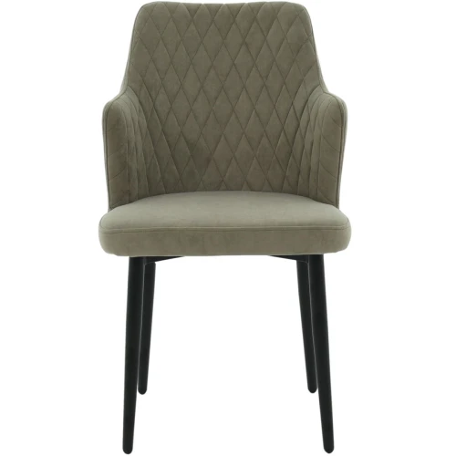 Стул «Курт», велюр Бренди мансун, каркас черный