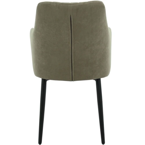 Стул «Курт», велюр Бренди мансун, каркас черный