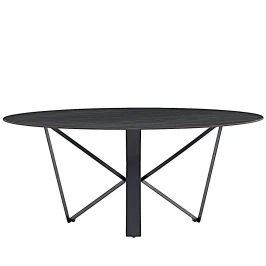 DT555 Стол обеденный AustriIia sand black 180*90*75,керамическая столешница, основание металл черный DT555 Стол обеденный AustriIia sand black 180*90*75,керамическая столешница, основание металл черный